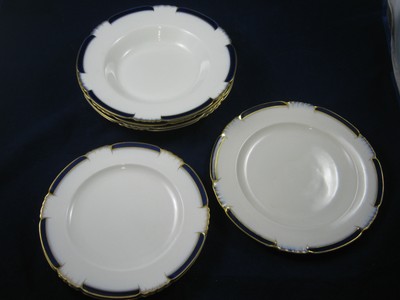 vancasso Tulip Servizio Piatti 12 Persone Piatti per Dolce in Premium Porcellana Stile Marocco 