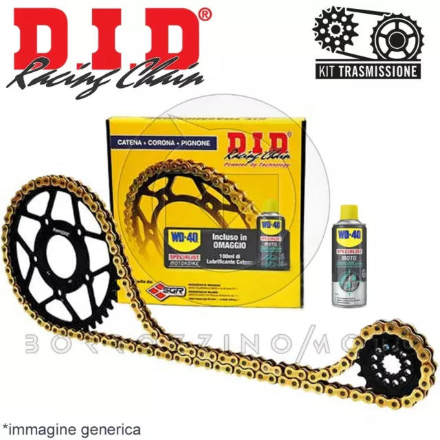 KIT TRASMISSIONE DID CATENA CORONA PIGNONE YAMAHA 600 XJ 6 S Diversion 2009 2010