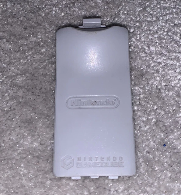 Nintendo GameCube Grey Wavebird Controller Original Battery Cover Replacement