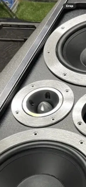 2 boutons alu hght/low pour encente Wharfedale E50 | eBay
