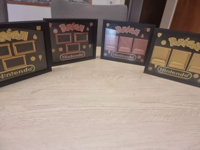 Bilderrahmen Pokemon Editionen Gold, Rot,Smaragd/Gameboy Color/Gameboy Advance