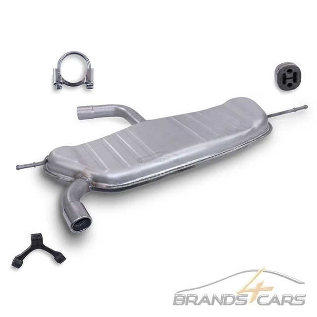Atec Silenziatore Scarico Silenziatore Per Audi A3 8P 1.6+Fsi Anno 03-12