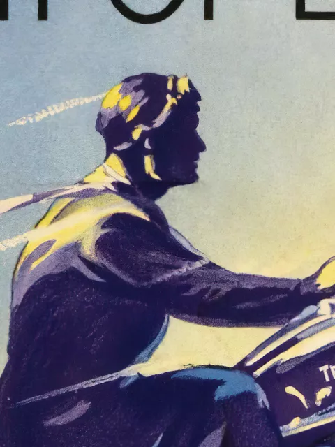 Triumph Motorcycles - 1930s Vintage Motorcycle Poster - 24x36 2