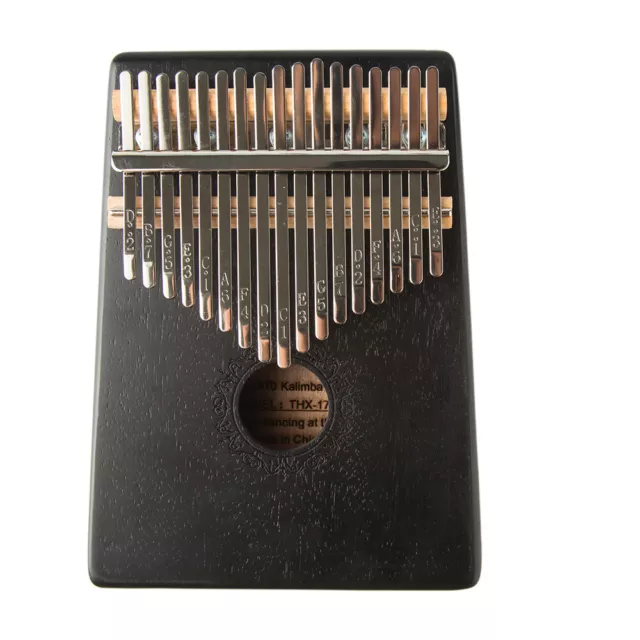 17 Key Kalimba Thumb Piano High-Quality Black Color Wood Body Musical Instrument