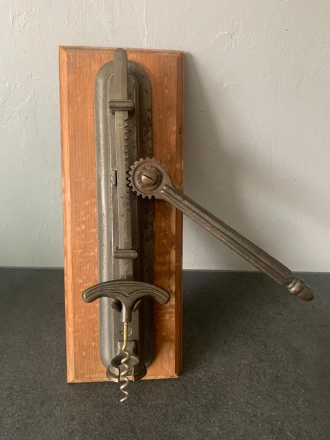 ANCIENNE BOUCHONEUSE EN Bois Pour Bouchon En Liège EUR 10,00 - FR