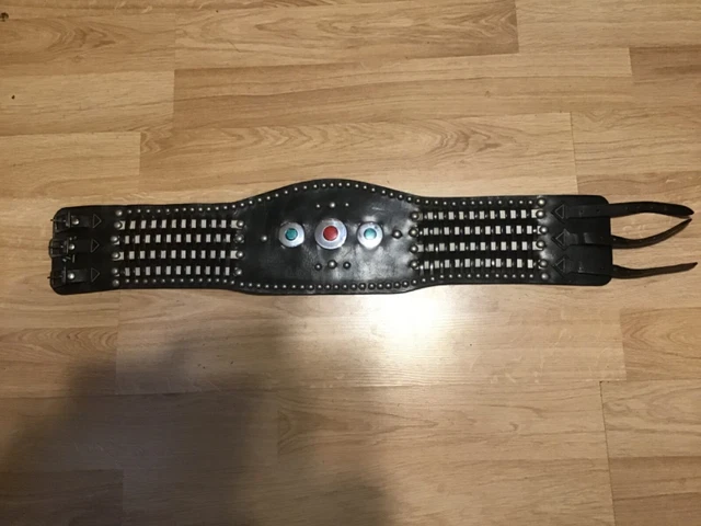 Vintage Buco Leather Jewled Kidney Belt