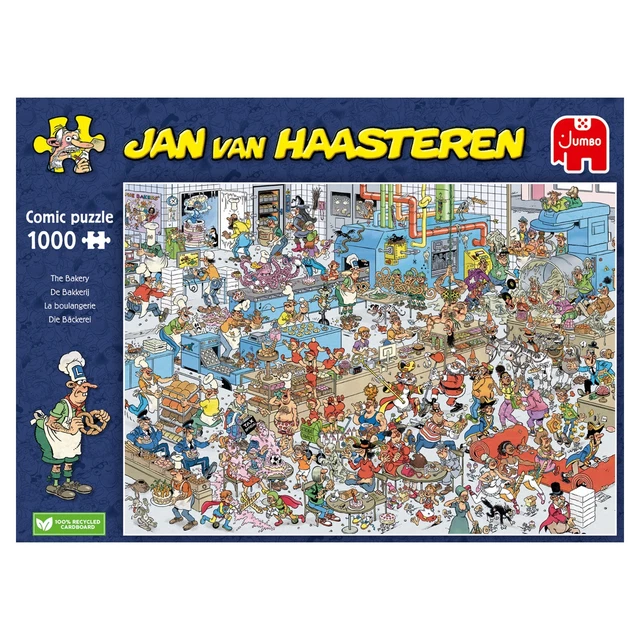THE BAKERY BY Jan Van Haasteren (JVH) 1000pc Jigsaw Puzzle 100310 £18