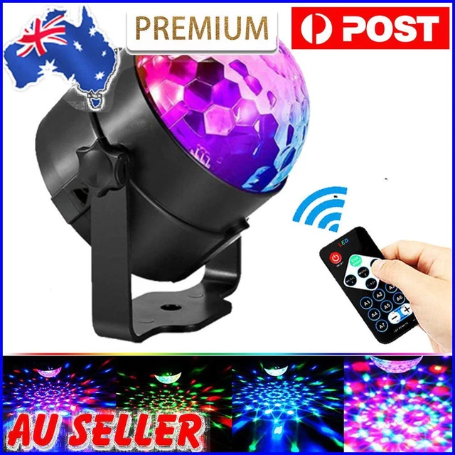 Crystal Flash DJ Lights USB Sound Activated Strobe Lights Birthday Wedding Decor