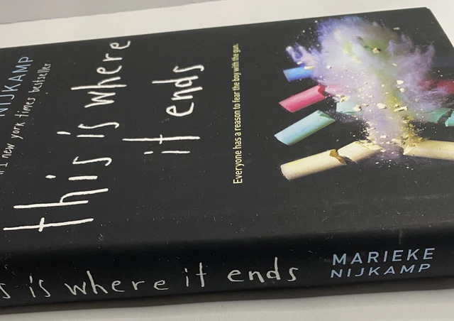 THIS IS WHERE It Ends by Marieke Nijkamp (2018, Hard D5 $10.87