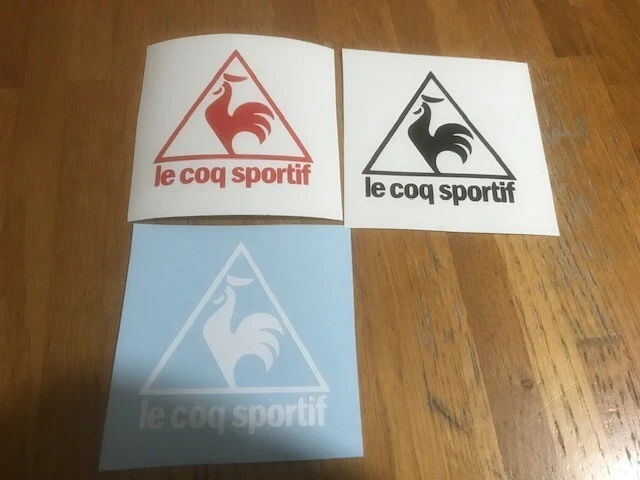 LE COQ SPORTIF Patch Flocage Logo Publicitaire-Petit Modèle- 7.5 Cm Par