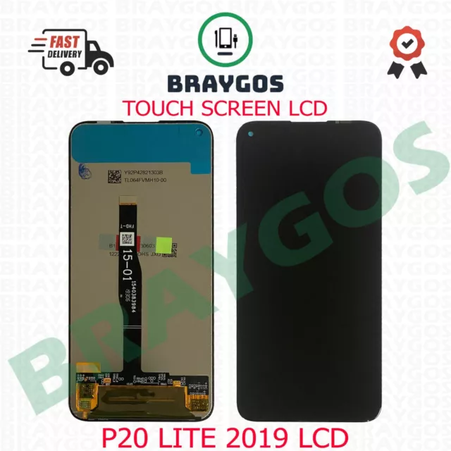 Replacement For Huawei P20 Lite 2019 LCD Touch Screen Display Assembly Black