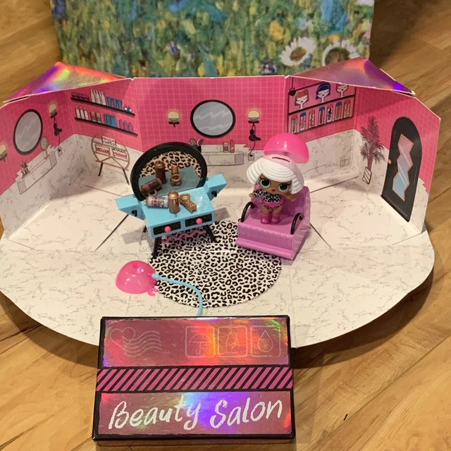 LOL SURPRISE DOLLS Beauty Salon Furniture Set Spa Vanity and Serving