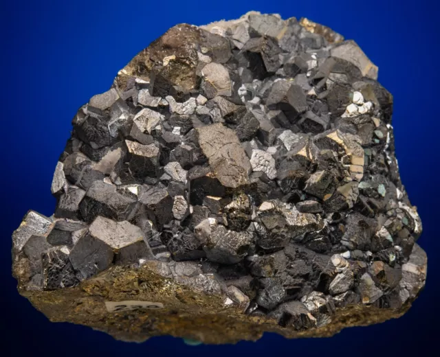 Pyrite on Molybdenite Mountain Springs Mine, Rico, Dolores Co, Colorado 2210-220 Pyrite on Molybdenite Mountain Springs Mine, Rico, Dolores Co, Colorado 2210-220