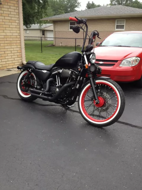 2019 40 Spoke 16 & 21 Harley Sportster Nightster Custom Wheel Set Powder Coated