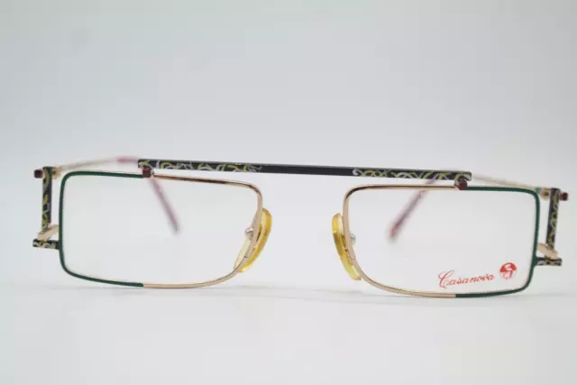 Vintage Glasses Casanova RVC-3 Multicoloured Angular Frames Eyeglasses