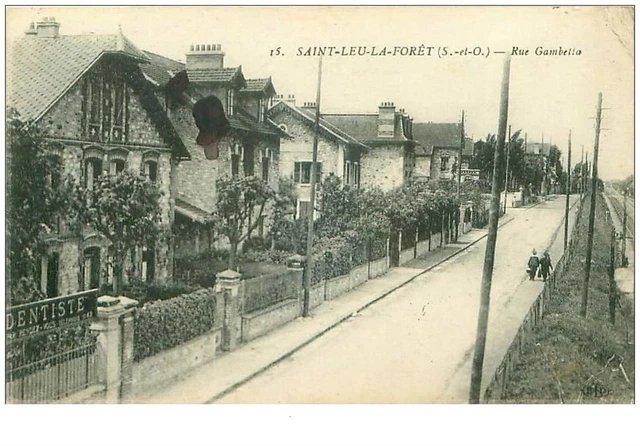 95.SAINT LEU LA FORET.n°22036.RUE GAMBETTA.TACHES