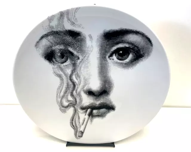 Fornasetti Wall Plate Tema e Variazioni Decorative Collector Plate n.81