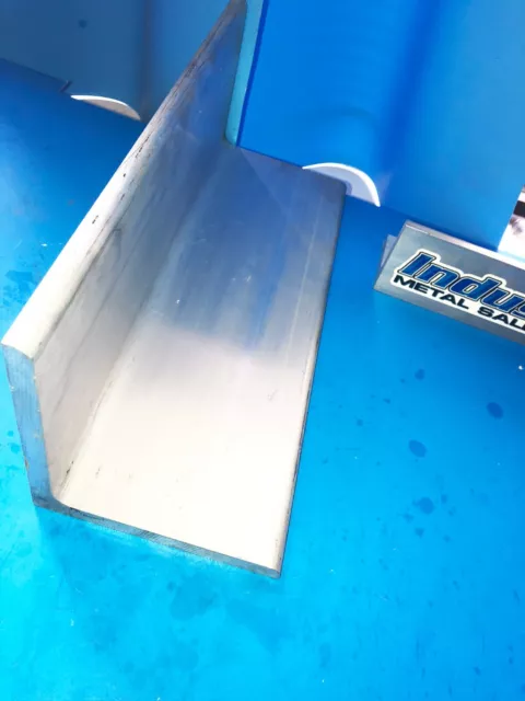 6" x 6" x 12" Long x 3/8" Thick 6061 T6 Aluminum Angle-- 6" Aluminum Angle