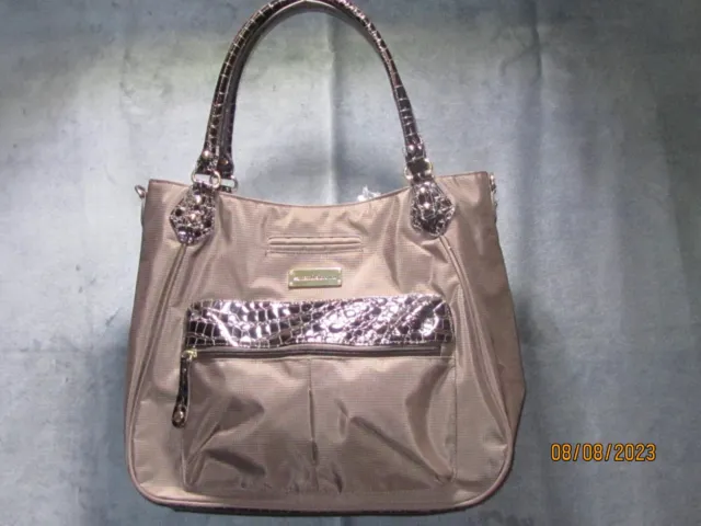 Samantha Brown Oversized Purse Metro Tote Organizer Travel Bag Satchel