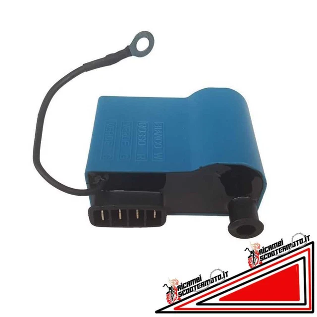 Klaxon 12V CC Pour Vespa FL2 Automatica (V5P2T) 50 1990-1991 - Neuf Avec étiquettes