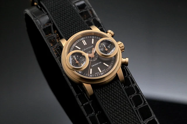 Graham Swordfish Bronze Chronograph 46mm - Box & Papers 2023 Graham Swordfish Bronze Chronograph 46mm - Box & Papers 2023