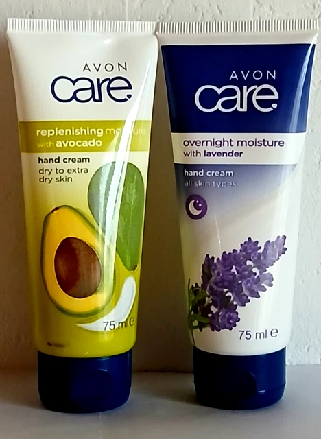Avon Care Handcreme Mit Avocado – Für Sehr Trockene Haut, 3 X 75 Ml