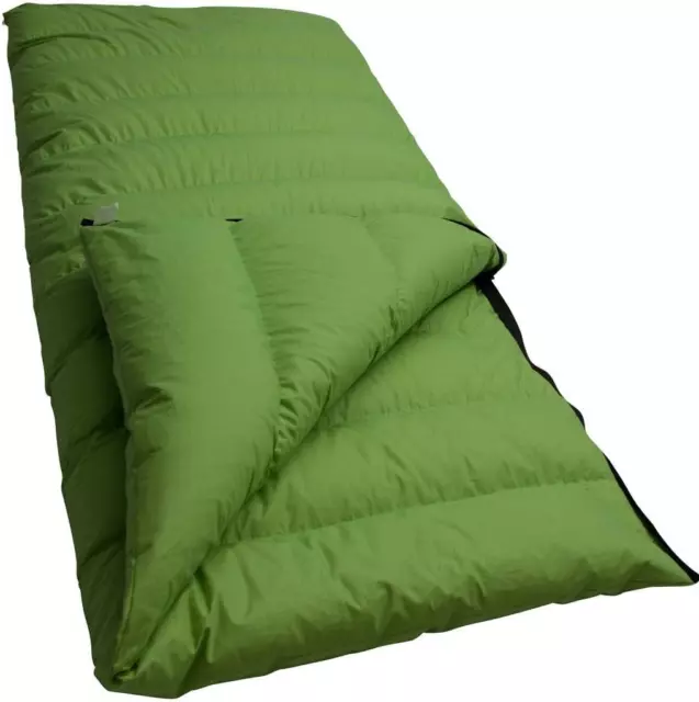 Lowland Outdoor Companion Summer Daunen Deckenschlafsack, Grün, 210x80 cm