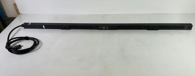 APC AP8941 24-Outlet 30A 208V Rack Switch PDU Power Distribution Unit
