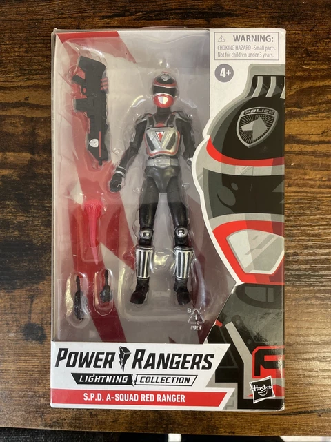 Lightning Collection Spd POWER RANGERS LIGHTNING Collection SPD A-Squad Red Ranger 6” Action ...