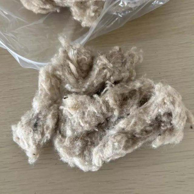 Raw Sheep Wool -500g- Craft Wool - Unwashed - Raw Wool Fleece Felting 3