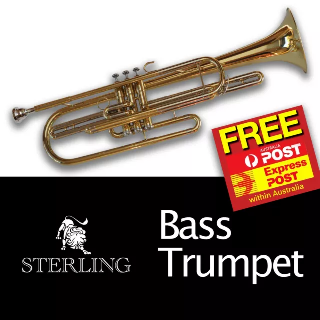 Bass Trumpet CIBAILI • High Quality • Brand New • Carry Case • FREE Express Post