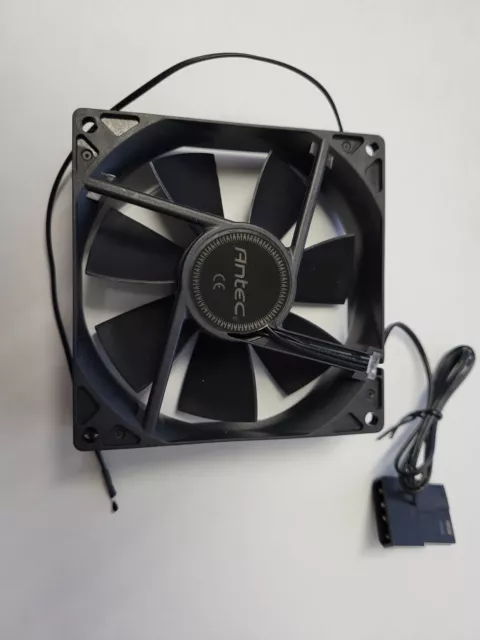 4 x Antec 92mm 9.2cm DC 12V Case Fan 92*92*25mm Molex temperature controlled