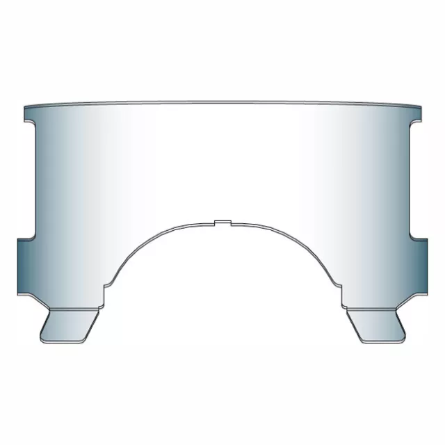 National Cycle Repl Adj Lower Window Style B Clear For 60-84 FL With OEM Or Nati