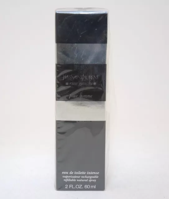 YSL RIVE GAUCHE POUR HOMME Eau de toilette INTENSE 60 ML. Spray (REFILLABLE)