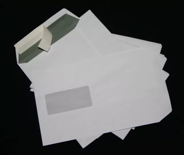 50 Pezzo Sacchetti di Spedizione din B5 Bianco Con Finestra Buste Busta Hk