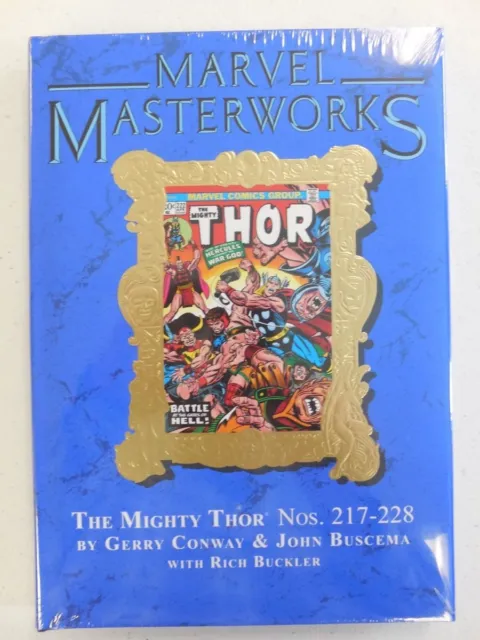 MMW Marvel Masterworks 213 MIGHTY THOR HC 13 Limited 840 SEALED Buscema 217-228