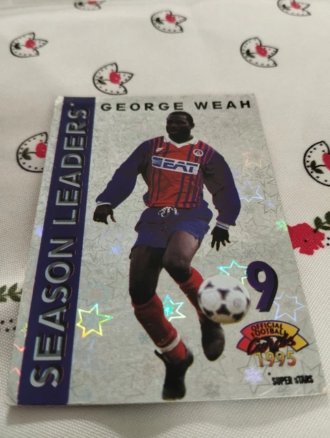 CALDERARO PSG PARIS SG TOULOUSE TFC Carte official football cards