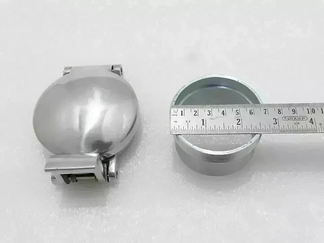 Bouchon De Réservoir Aluminium Monza 2.5 - Pour Moto Café Racer Et Classique - Neuf - Fabriqué En France