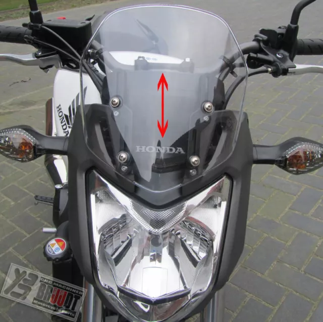 BRUUDT Windschildverstellung für Honda NC700S und NC750S