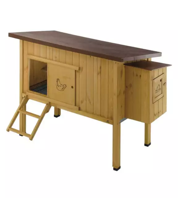 Casetta Pollaio Per Galline In Legno "Hen House 30", 162X100X110 Cm - Ferplast