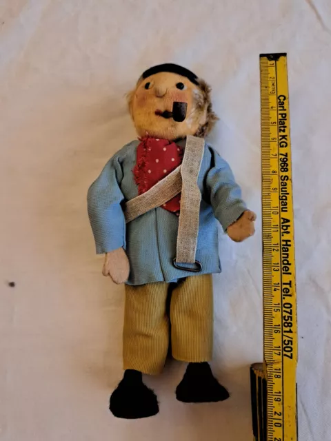 Figur  Mann Steiff  ?, Größe 20 cm Alter circa 40-50 Jahre Guter Zustand