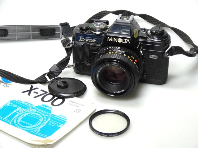 Minolta X-700 SLR + MD 50 mm F1.7