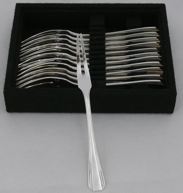 FOURCHETTES A ESCARGOT/ Crustacés X5 Christofle Modèle Rubans Clochette