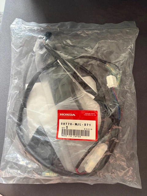 GENUINE HONDA HEATED Grip Wiring Kit 08T70-MJL-D71 £21.48 - PicClick UK