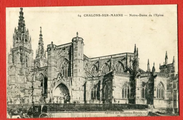 CPA 51 Chalons sur Marne Notre Dame de L'Epine