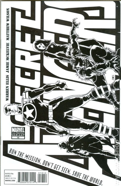 Secret Avengers #16C NM 2011 Stock Image