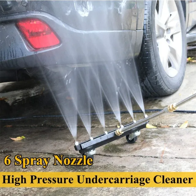 High Pressure Washer Cleaner,6 Nozzle Garden Cleaning Machine D3Q8