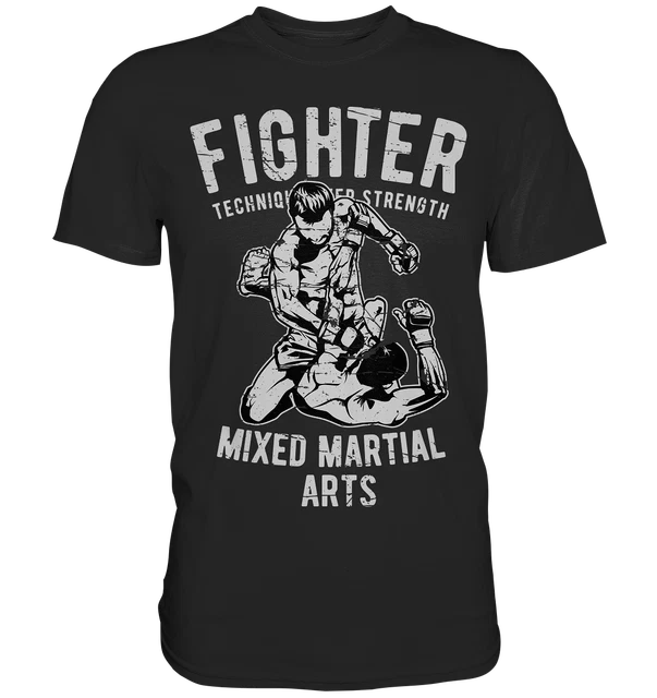 T-shirt da combattimento | MMA arti marziali muay thai boxe combattente kickboxing regalo UFC