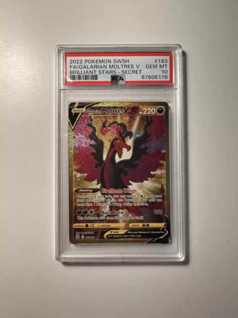 Pokemon Card Galarian Moltres V UR Gold Rare 422/414 sI Start deck