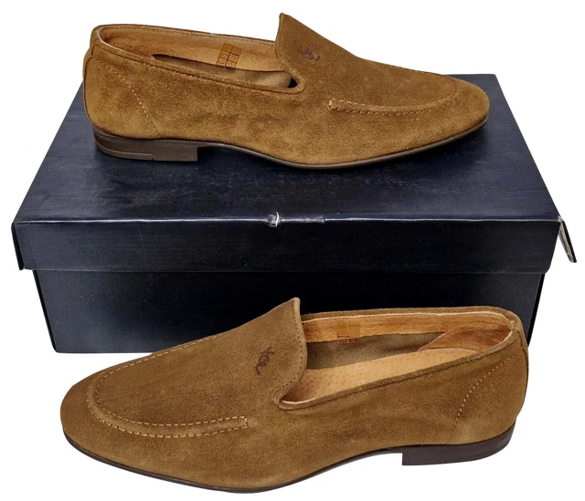 KURT GEIGER LONDON Mens Palermo Tan Suede Slip On Loafer MRP 119 44.99 PicClick UK